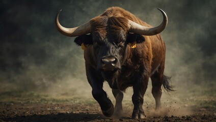 buffalo in the field