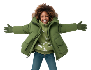 PNG Jacket snow portrait winter.