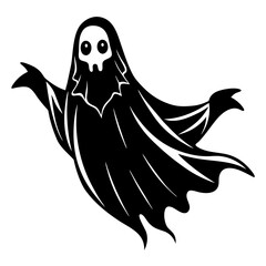 Ghost floating in the air 