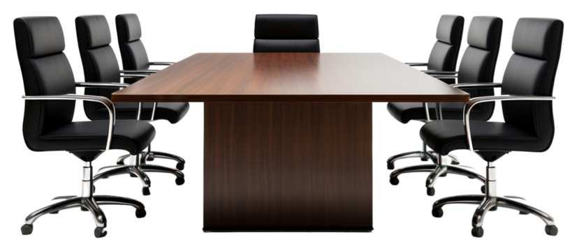 PNG Meeting table furniture office chair.