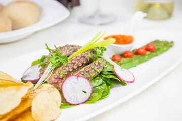 Pulpo Platillos de Cocina Exotica Mexicana