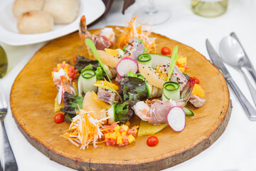 Ensalada Platillos de Cocina Exotica Mexicana