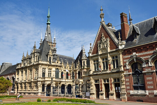Palais Benedictine, distillery and museum, Fecamp, Seine-Maritime department, Normandy region, France