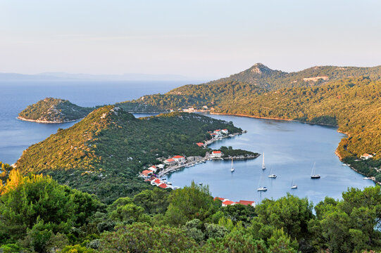 Malo Lago bay, Pasadur, Lastovo island, Croatia, Southeast Europe