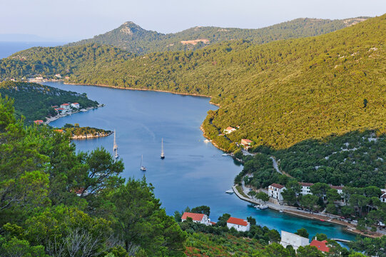 Malo Lago bay, Pasadur, Lastovo island, Croatia, Southeast Europe