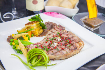 Rib Eye, Platillos de Cocina Exotica Mexicana