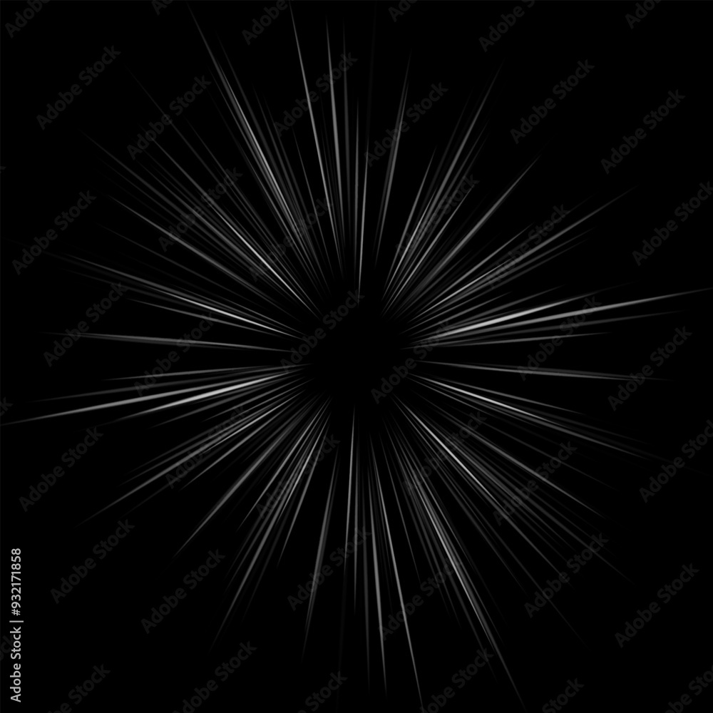 Aufkleber light trail wave, fire path trace line and effect curve twirl. neon motion effect. white special eff
