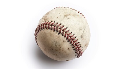 Baseball ball on a white background, isolate