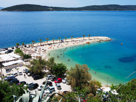 Kasjuni Beach, Marjan Forest Park, Split, Croatia