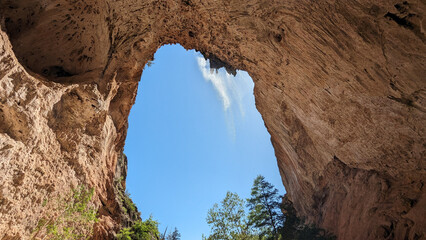Tonto Natural Bridge State Park in Arizona