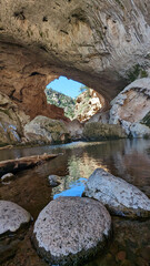 Tonto Natural Bridge State Park in Arizona
