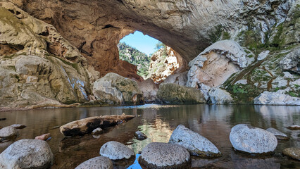 Tonto Natural Bridge State Park in Arizona