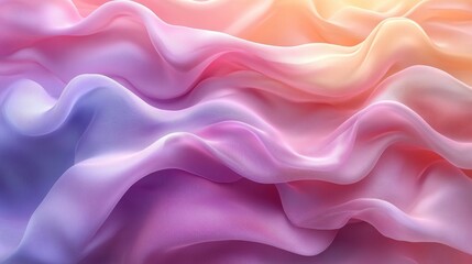 Fototapeta premium Abstract pastel fabric background with soft folds