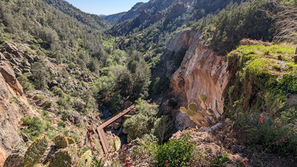 Tonto Natural Bridge State Park in Arizona