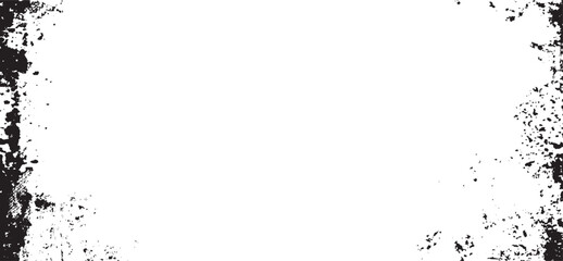 Rough black and white texture vector. Distressed overlay texture. Grunge background. Abstract textured effect. Vector Illustration. Black isolated on white background. EPS10