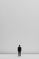 Obraz premium Grasping instances of insight amidst a landscape of uncertainty, where creativity blends with foresight and thoughtful planning.