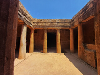 Tombs in Paphos, Cyprus