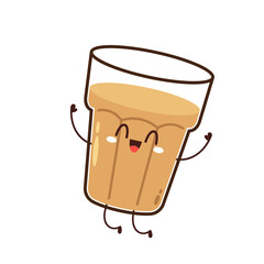 Indian hot drink vector. Indian chai icon. Chai is Indian drink. Kerala tea shop illustration vector eps. Indian Kerala roadside. Kerala tea shop line drawing. Kerala Old.