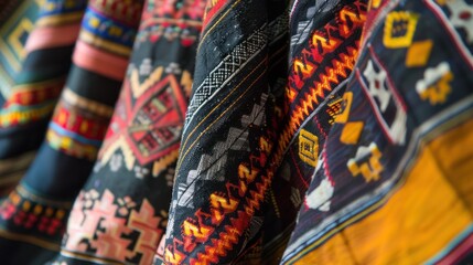 Colorful Traditional Textiles