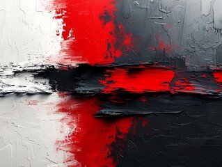 Fototapeta premium A digital painting exploring the interplay of light and darkness through bold, expressive brushstrokes