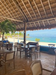 restaurant in the beach