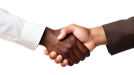 PNG Hand handshake white background agreement.