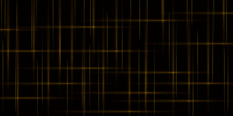 abstract golden rays line on the dark background.