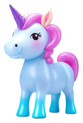 Naklejka premium PNG Unicorn figurine mammal animal.