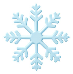 Fototapeta premium PNG Snowflake blue celebration decoration.