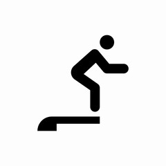 pool diving sport icon sign