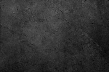 Dark grey textured concrete wall background