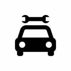 car service maintenance icon vector