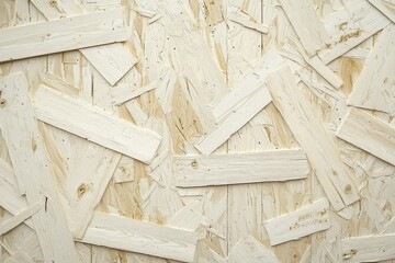 Abstract background of white plywood texture created with generative AI