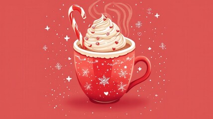 Cup of hot chocolate