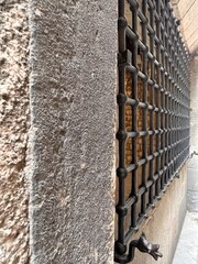 brick wall with bars background