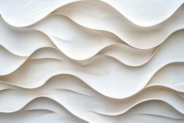 Obraz premium Abstract background of white plywood texture created with generative AI