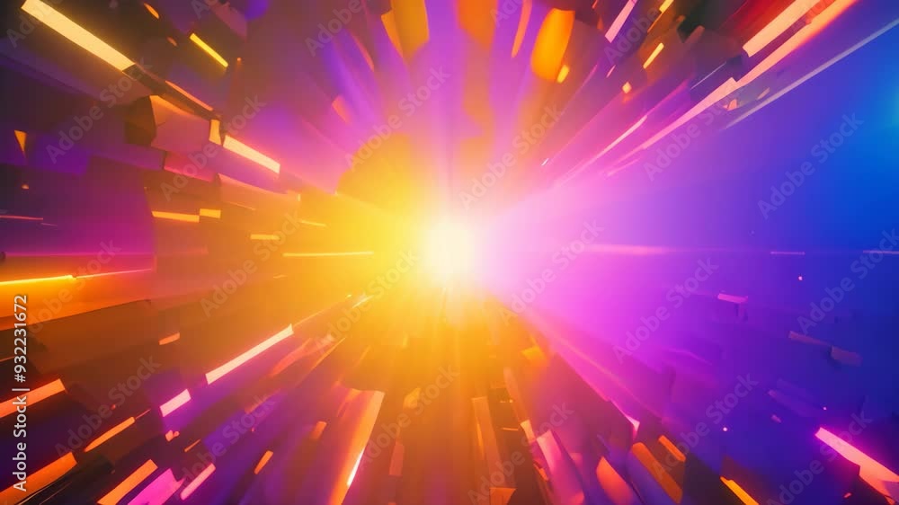 Poster abstract colorful explosion background. futuristic technology style. elegant background for business