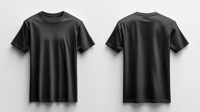Black Tshirt Front Back Images Browse 84 721 Stock Photos Vectors and Video Adobe Stock
