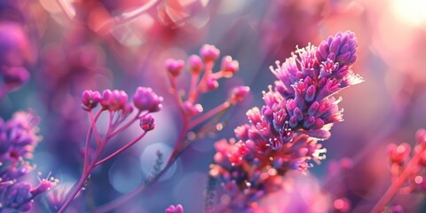 Close up of an enchanting wild plant