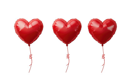 heart shaped balloons