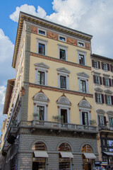 View of the architecture of the beautiful city of Florence in Italy