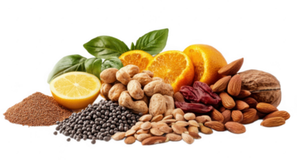 PNG diet food no bg sample mockup set good nutrition concept using for decoration.