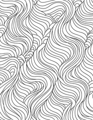 Mandala Zentangle Pattern Coloring Pages, Hand draw background design illustration