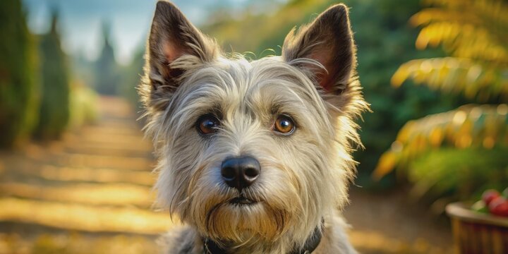 Close-up of Toto, Dorothy's loyal dog from The Wizard of Oz, loyal, dog, pet, animal, brown fur, close-up, cute, small