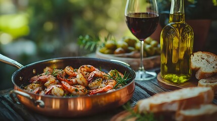 Romantic Italian lunch for a couple