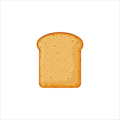 bread, vector, symbol, piece of bread, food, breakfast, sandwich