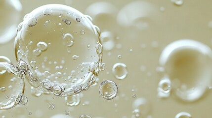   Close-up of water droplet on glass with yellow backgrounds