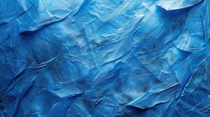 Obraz premium Create a vibrant blue abstract background with a textured fiber pattern. Focus on achieving a visually compelling texture for use in various design and artistic applications