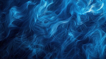 Obraz premium Create a high-resolution vibrant blue abstract with textured fiber elements. Focus on creating a rich, engaging texture suitable for backgrounds, textiles, and art projects