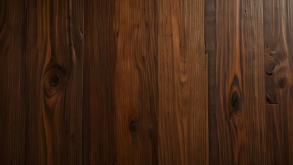 Fototapeta premium Wood Texture in Warm Brown, Featuring Natural Grain, Knots, and Surface Imperfections